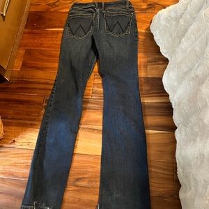 Wrangler bootcut jeans size 1/2 X 34